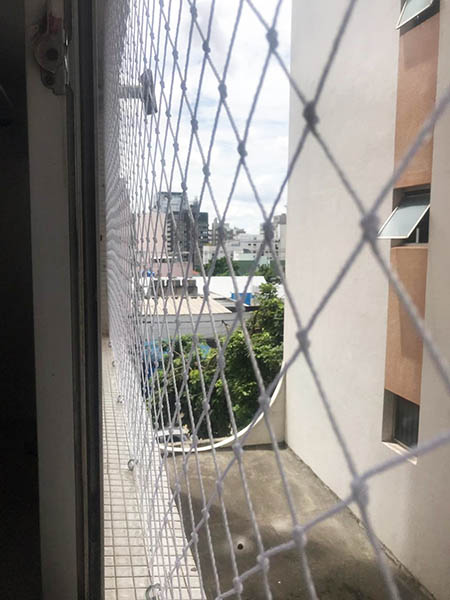 Redes de proteção na Lapa